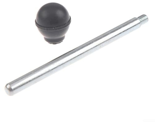 Paquete de 2 pines de pila de peso para equipo de gimnasio, pasador selector de trabajo con bloqueo de bola y pernos de repuesto de plástico para peso, 10 x 130 mm/8 x 160 mm/10 x 160 mm, tamaños