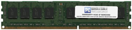 IBM 4 GB PC3 – 10600 DDR3 – 1333 2Rx8 ecc Registered DIMM (PN # 44T1598)