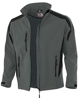 QUALITEX HIGH QUALITY WORKWEAR Softshelljacke,94% PES,6% ELASTAN,INNEN FLEECEKASCHIERT Größe L