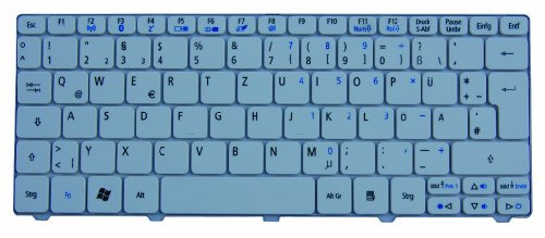 TC Tastatur Acer Aspire One 521, Aspire One 522, Aspire One 532H, Aspire One 533 D255 Gateway LT21 DE NEU Weiss