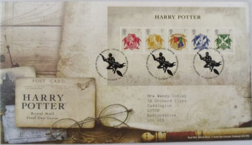 2007 Harry Potter First Day Cover. Broom