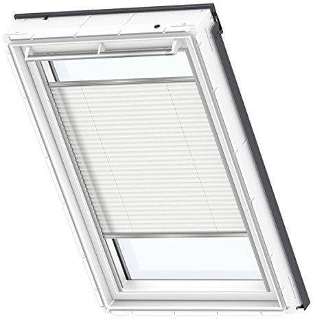 VELUX Original Plissee für Dachfenster, SK34, SK35, Uni Weiß