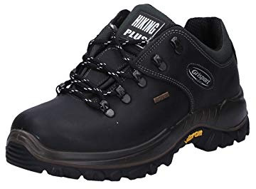Grisport Dartmoor, Damen Trekking- & Wanderhalbschuhe, Schwarz (Schwarz), 38 EU / 5 UK