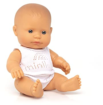 Miniland 31122 - Baby (europäisches Mädchen) 21 cm, farbig