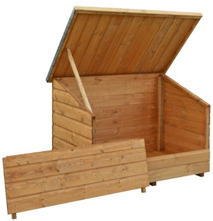 Rowlinson Shiplap Patio Chest Large