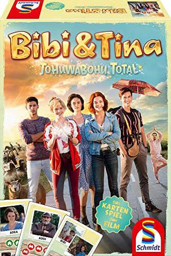 Schmidt Spiele 40582 - Bibi & Tina - Tohuwabohu Total Kartenspiel