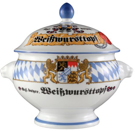 Seltmann Weiden 001.683814 Terrine Löwenkopf mit Deckel 2,00 l Compact Bayern-Serie