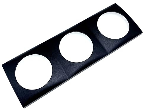 W4 Berker Triple Frame Fitting - Anthracite