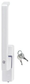 Gretsch-Unitas GU Schiebetür PSK Drehgriff abschließbar DIRIGENT 966/976 DIN Rechts weiss mit Aussperrsicherung