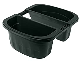 Bama Klunia Double réglable Jardinière avec réservoir d'eau, 50 x 19.8 x 18.5 cm 40x19.8x18.5 cm Green