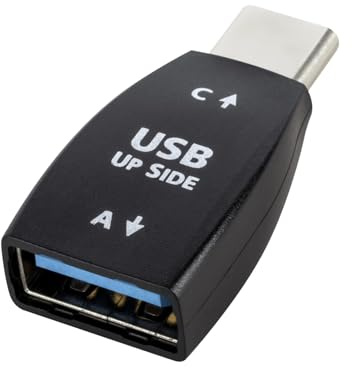 AudioQuest Adaptateur USB-C Type C vers A USB