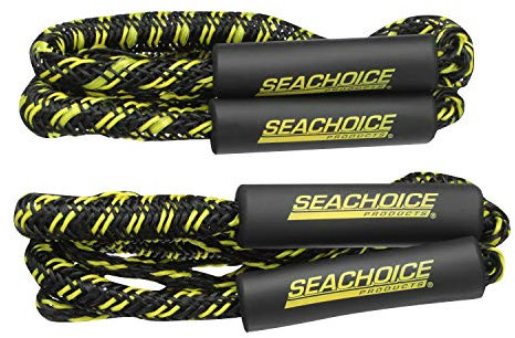 Seachoice 42471 Bungee-/Stretch-Dock-Seil für Bootfahren, 1,5 m lang, dehnbar bis 2,1 m, 2 Stück