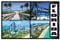 Florida - USA Post Card Style Fridge Magnet - Large Size (7cm x 4.5cm) - Gift Idea - Tourism