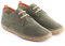 Alpargatas para Hombre de Yute y Tejido Terra. Hecha a Mano. Zapato Casual Tipo Blucher con Cordones Flexible Suave y Transpirable. (Kaki, Numeric_45)