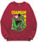 flowereyes Anime Chainsaw Man Japanese Manga Harajuku Print Crew Neck Sweater Long Sleeve Street Hip-hop Style Unisex Couple