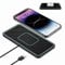 Chargeur Induction Voiture, Polmxs 15W Qi Pad de Chargeur sans Fil Voiture Rapide, Tapis de Chargement de Ultra Fin Compatible avec Airpods 3/Pro,iPhone 16/15/14/13/12/11/X/8, Samsung S24/S23/S22
