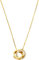 Michael Kors - Premium Halskette Gold Ton Silber mit Kristall für Damen MKC1554AN710