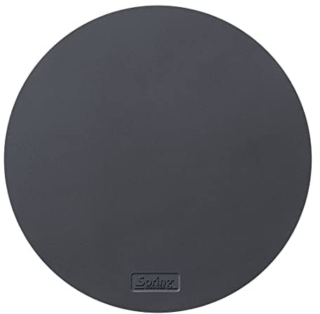Spring GRIPS Schutzmatte für Induktionskochfeld | 2er Set | Ø 22 cm | Silikonmatte | hitzebeständige Unterlage bis 300°C | Antirutschmatte | Nur für Induktion geeignet