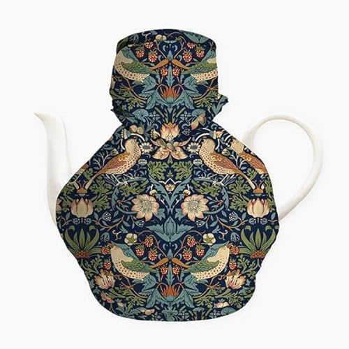 William Morris Strawberry Thief Navy Victorian Tea Cosy
