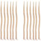 Zerodeko Spielsets Für Kinder 12 Realistische Holzschlangen Unfertige Holzschlangen Leere Holzschlangen Flexibles Schlangenspielzeug Tiermodell-Bastelspielzeug Kinderspielzeug