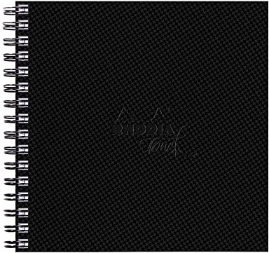 Rhodia 116168C Spiralbuch Rhodia Touch Watercolor Book 15x15cm Schwarz