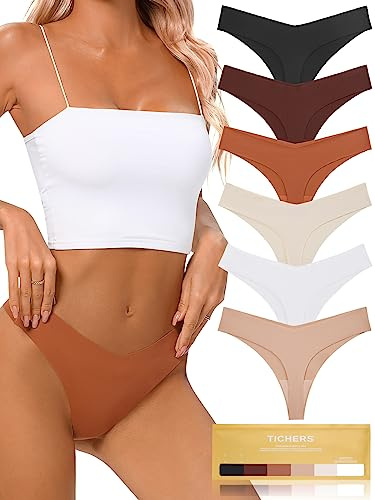 tichers Damen 1106a-90 Tangahöschen (6er Pack)