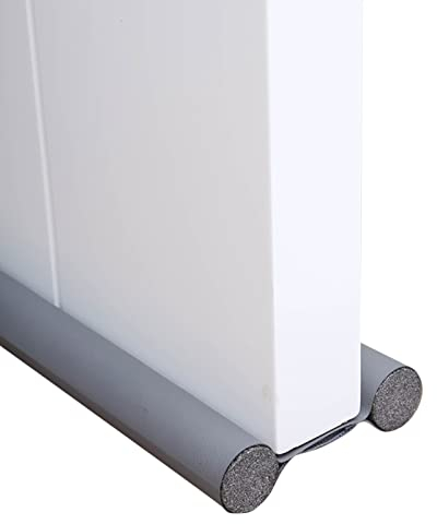 Zugluftstopper Für Türen Türdichtung Doppeldichtung Luftzugstopper 96cm Türen Zugluftstopper Mit Doppeldichtung, Türdichtung Zuschneidbar Effektive Gegen Zugluft, Lärm, Kälte Und Insekt Luftzugstopper