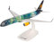 Herpa modello di aereo Icelandair Boeing 757-200 - TF-FIU in scala 1:200 - Snap-Fit, pezzo da collezione, miniatura deco, statuetta con supporto in plastica