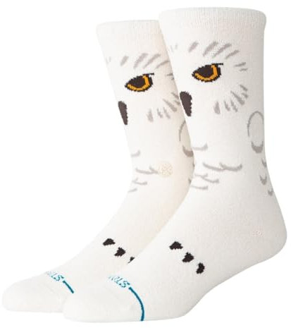 Stance Harry Potter Hedwig Socken (DE/NL/SE/PL, Alphanumerisch, L, 42, Regular, Regular, canvas)