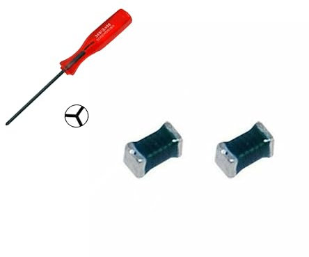 BenjiPower - fusibles F1 et F2 compatible Nintendo DS et DS Lite avec tournevis