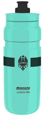 Bianchi - Leichte Trinkflasche 750, hellblau, Fassungsvermögen 750 ml, Gewicht 60 Gramm, Code C9010146.