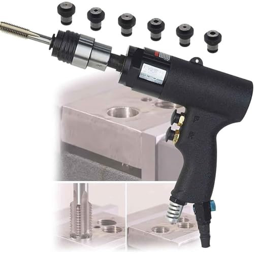 Máquina Roscadora Neumática, Máquina Roscadora Manual M3-M12, Máquina Perforadora De Roscado De 850 RPM, Kit De Roscadora De Taladro Neumático, Para Roscar Acero, Hierro, Cobre, Aluminio, Plástico