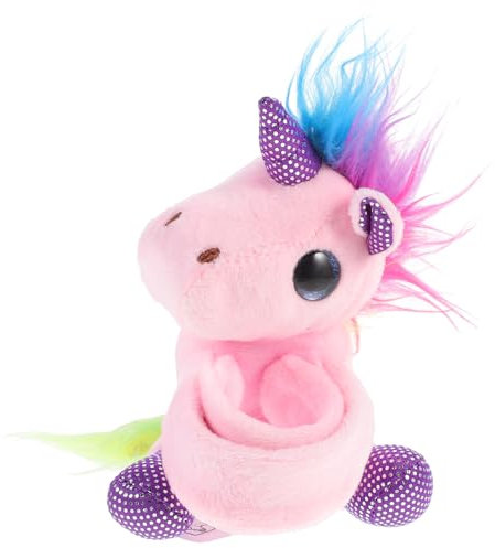 ERINGOGO Einhorn Kindergeburtstag Niedliche Einhorn Üsch Einhorn Slap Armband Niedliches Einhorn Handgelenkspielzeug Kuscheliges Einhorn Slap Wristband Perfektes Partygeschenk Für Und Einhorn Fans