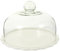 Ciieeo Elegant Small Cake Dome Glass Cupcake Dome Confectionery Dessert Cover Cake Turntable Cake Plate