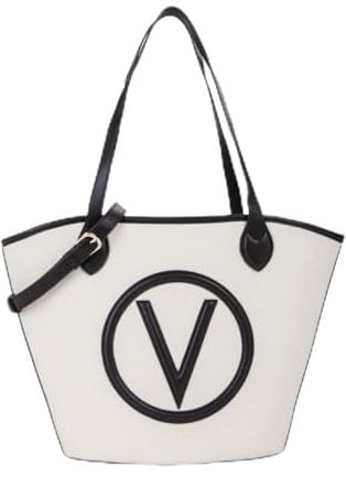 Valentino Damen Covent Handbag, Naturale/Nero