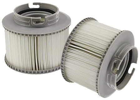 HKIEYDk Pompe de Filtre de Piscine Compatible avec MSPA FD2089 K808 MDP66 Kit de Remplacement de Pompe à Cartouche de Filtre de Bain à remous Gonflable M-Spa (1 pièce)(2pcs)