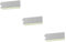 BESTYASH 3pcs Climbing Mat Angle Thresholds Sill Sweeping Vacuum Doorway Removable Robot Sweeper Step Slope Pad Door Ramps for Home Plastic Grey