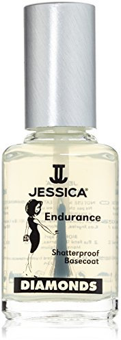JESSICA Diamonds Endurance Shatterproof Base Coat, 14.8 ml