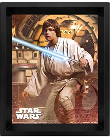 Funko Pop! - Star Wars - Poster 3D Vader Vs Skywalker (Windows)