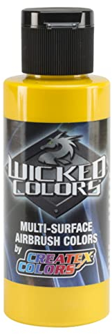 Createx Wicked W302 Pearl Yellow 60ml Airbrush Farbe