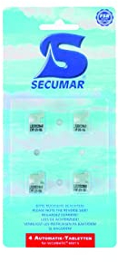Secumar Auslösetablette Blister 4er Pack, Variante:Auslösetabletten für SECUMATIC 4001S