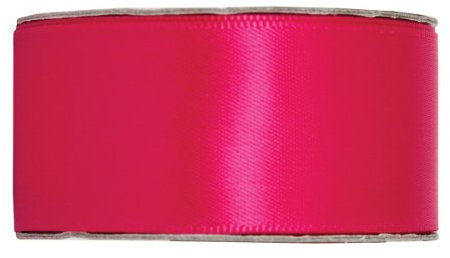 Anita's 3m Wide Satin Fuchsia Coloured Ribbon, Ideal Fabric For Crafting, Gift Wrapping, Hair, Sewing, And Curling For Balloons And Gifts, Ribbons Are A Great Craft Item To Have In Craft Stash