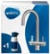 BRITA mypure P1 3-Way tap - Round Includes 1x BRITA P1000 Cartridge for Reduction of Chlorine, limescale and impurities