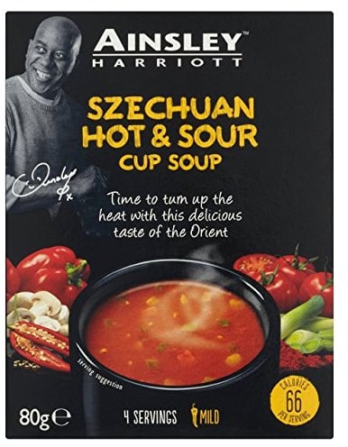 Ainsley Harriott Cup Soup Szechuan Hot & Sour 4 x 20g