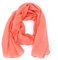 DOLCE ABBRACCIO by RiemTEX WILD CAT Damen Schal Halstuch Tuch aus Chiffon für Frühling Sommer Ganzjährig (Lachs)