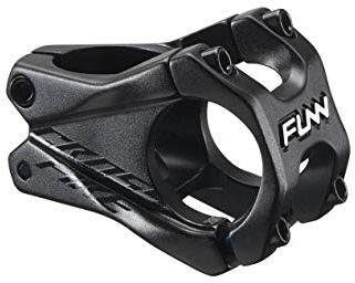 FUNN Crossfire Mountainbike Vorbau mit 35mm Lenkerklemmung - Langlebiger und Leichter Legierungs-Vorbau für Mountainbike und BMX-Bike, Länge 35mm Vorbau (Schwarz)