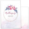 OLGS Mutterpasshülle Aquarell Autumn - Mit Namen personalisierbare Schutzhülle, Blumen Design für Mutterpass