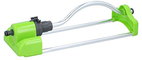 18 Holes Lawn Sprinkler, Garden Oscillating Sprinkler Adjustable Gardening Watering System Water Sprinkler for Garden Lawn Park Yard