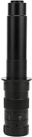 Oumefar 300X Industrial C-Mount Lens 0.7X-4.5X Microscope Camera Lens 25mm Zoom Magnifying Glass for CCD Camera and Digital Eyepiece