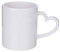 Vixar Personalised Coloured Inside Handle Mugs Cups 11oz, Your Photo Text Design Gift, customised, custo, Bulk Also (Heart Handle)